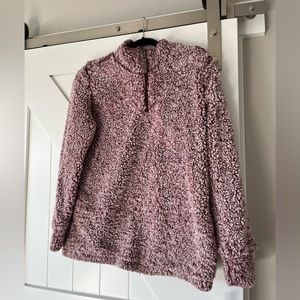 Sherpa jacket quarter zip